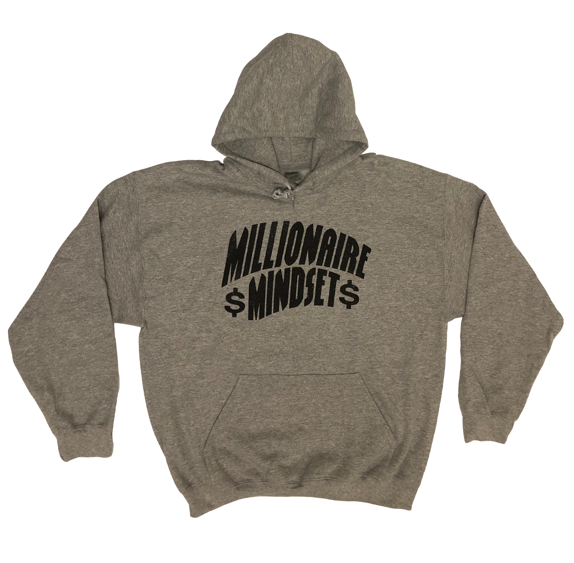 Millionaire Mindset Hoodie Grey