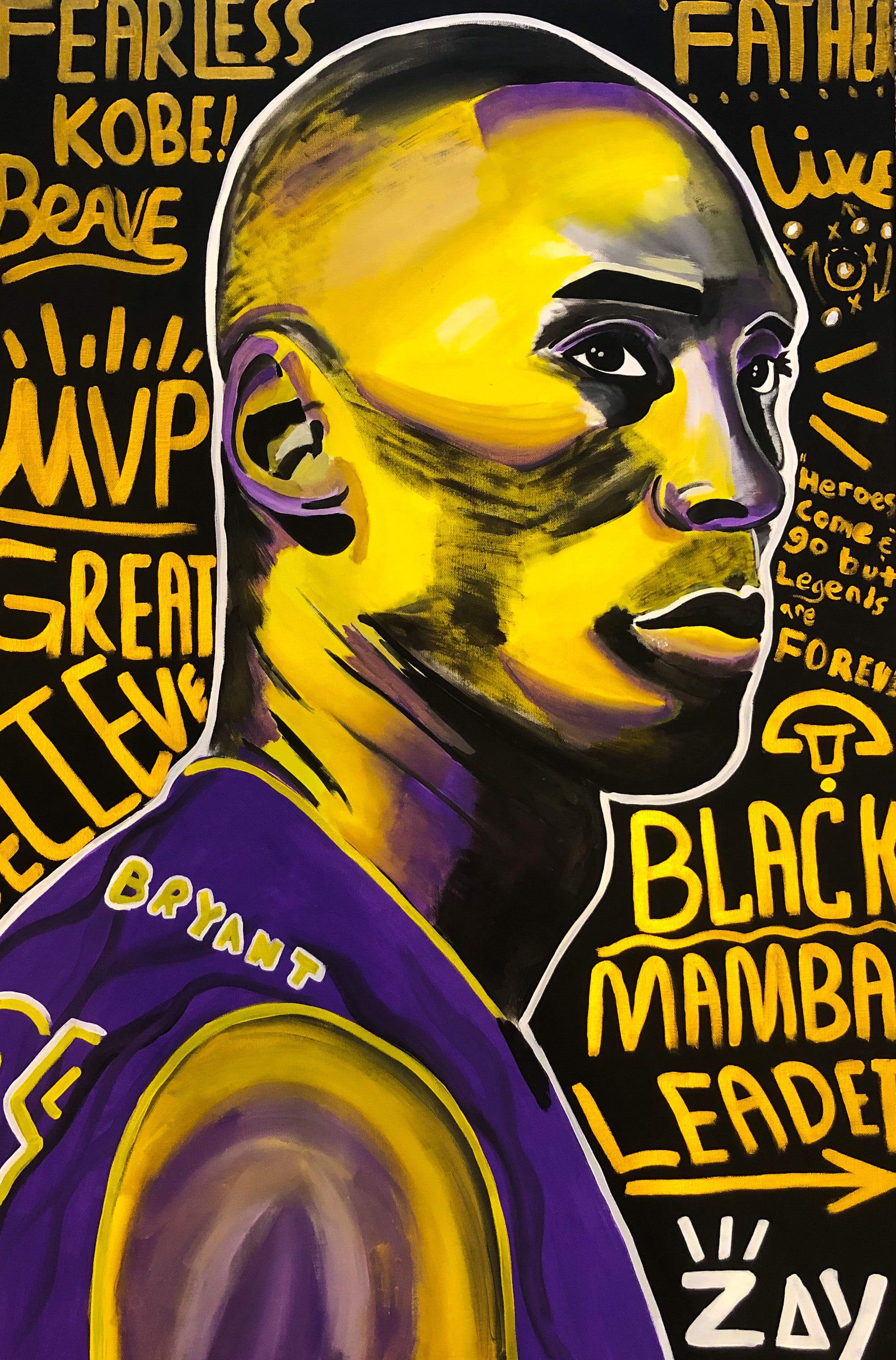 'Golden Legend" Print